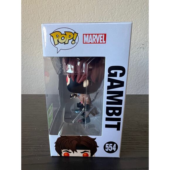 VAULTED LIMITED EDITION EXCLUSIVE Gambit X-Men Funko Pop #554 Marvel Comics MCU - Picture 4 of 6